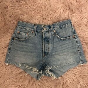 Levi's 501 High Rise Original Fit Jean Shorts